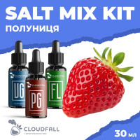 Набір для рідини Cloudfall Salt Полуниця 50 мг 30 мл
