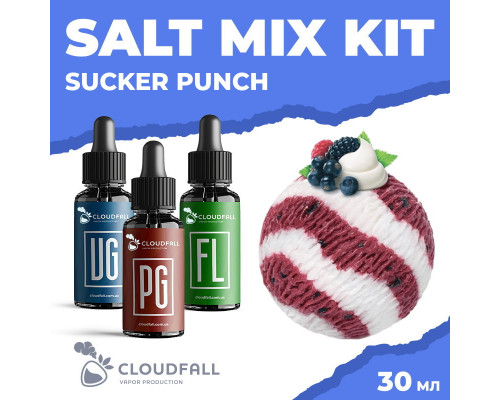 Набір для рідини Cloudfall Salt Sucker Punch 50 мг 30 мл