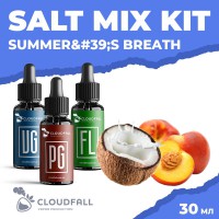 Набір для рідини Cloudfall Salt Summer's Breath 50 мг 30 мл