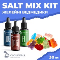 Набір для рідини Cloudfall Salt Желейні Ведмедики 50 мг 30 мл