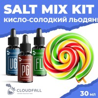 Набір для рідини Cloudfall Salt Кисло-Солодкий Льодяник 50 мг 30 мл