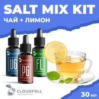 Набір для рідини Cloudfall Salt Чай + Лимон 50 мг 30 мл