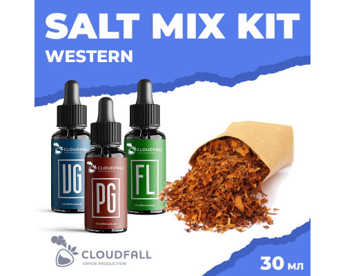 Набір для рідини Cloudfall Salt Western 50 мг 30 мл