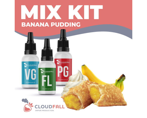 Набор для жидкости CloudFall Banana Pudding 60 мл