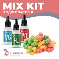 Набір для рідини CloudFall Ягідні Пластівці 60 мл