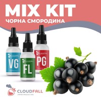 Набір для рідини CloudFall Чорна Смородина 60 мл