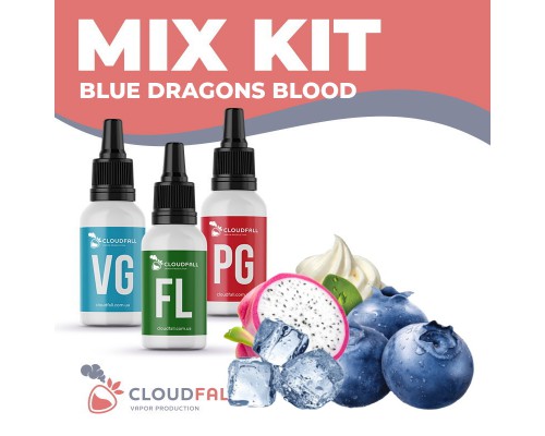 Набір для рідини CloudFall Blue Dragons Blood 60 мл