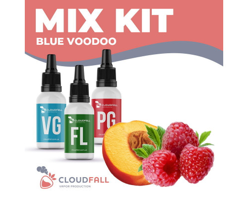 Набір для рідини CloudFall Blue Voodoo 60 мл