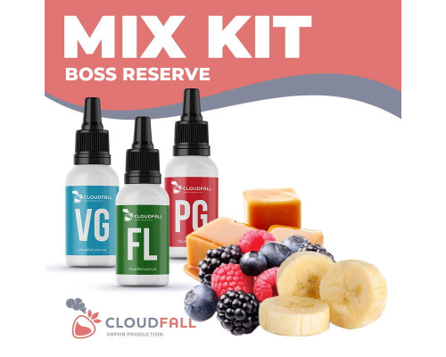 Набір для рідини CloudFall Boss Reserve 60 мл