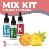 Набір для рідини CloudFall Ананас-Апельсин 60 мл