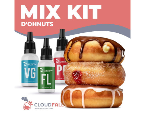 Набір для рідини CloudFall D'ohnuts 60 мл