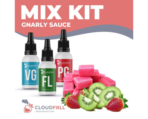 Набір для рідини CloudFall Gnarly Sauce 60 мл