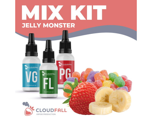 Набір для рідини CloudFall Jelly Monster 60 мл