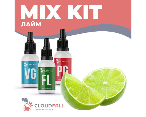Набір для рідини CloudFall Лайм 60 мл
