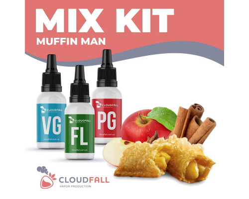 Набір для рідини CloudFall Muffin Man 60 мл