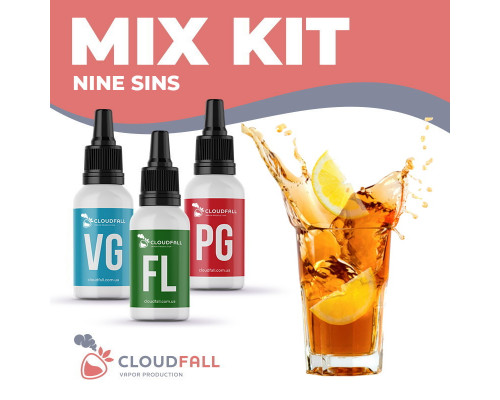 Набір для рідини CloudFall Nine Sins 60 мл