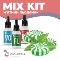 Набір для рідини CloudFall М'ятний Льодяник 60 мл