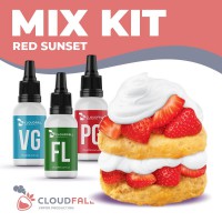 Набір для рідини CloudFall Red Sunset 60 мл