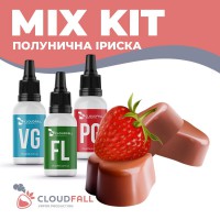 Набір для рідини CloudFall Полунична Іриска 60 мл