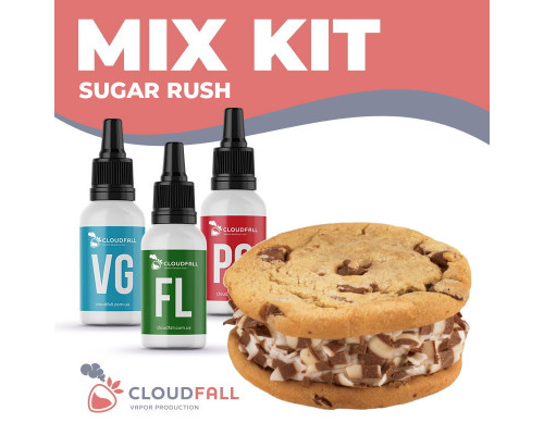 Набір для рідини CloudFall Sugar Rush 60 мл