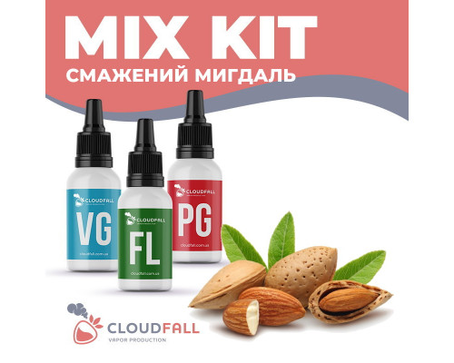 Набір для рідини CloudFall Смажений Мигдаль 60 мл