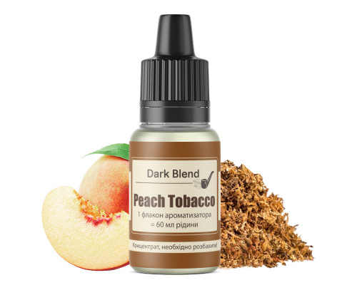 Ароматизатор Dark Blend Peach Tobacco 12 мл