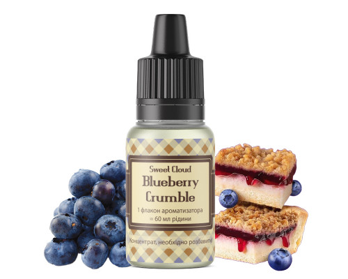 Ароматизатор Sweet Cloud Blueberry Crumble 12 мл