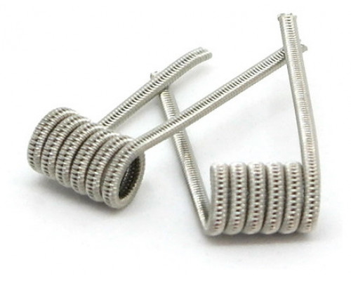 Комплект спіралей Hungry Coils Staggered Fused Clapton 0.39 Ом #289 2 шт