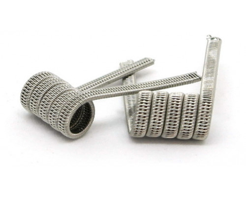 Комплект спиралей Hungry Coils Triple Staggered Fused Clapton 0.5 Ом #296 2 шт