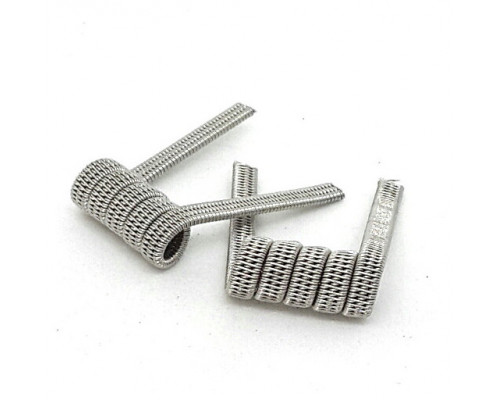 Комплект спиралей Hungry Coils Triple Staggered Fused Clapton 0.26 Ом #297 2 шт